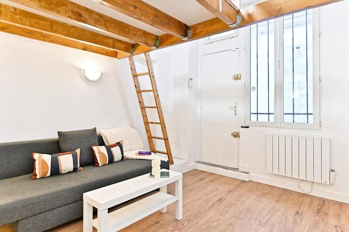 Studio Cool Avec Mezzanine 17Eme Arrondissement 巴黎