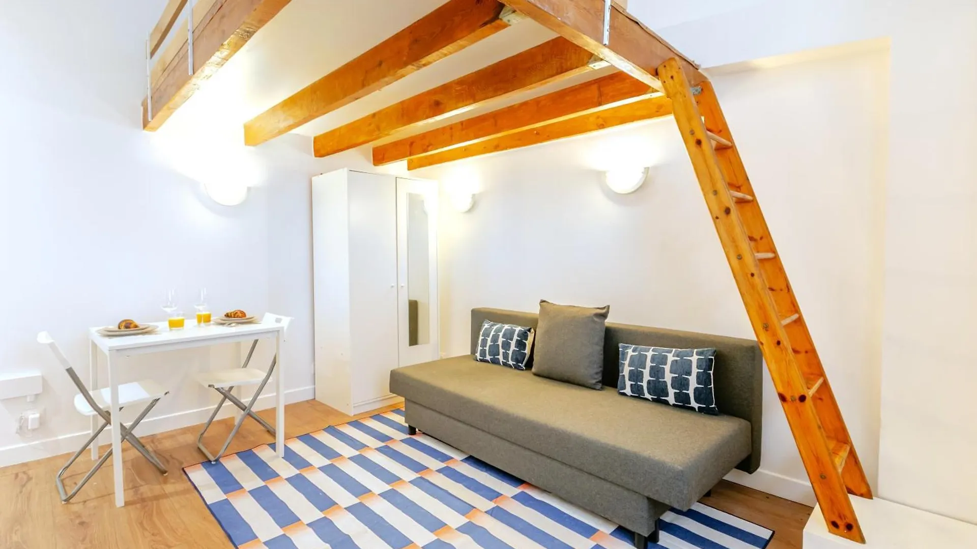 公寓 Studio Cool Avec Mezzanine 17Eme Arrondissement 巴黎 法国